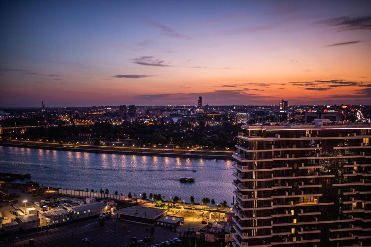 Luxury Studio Belgrade Waterfront ภายนอก รูปภาพ