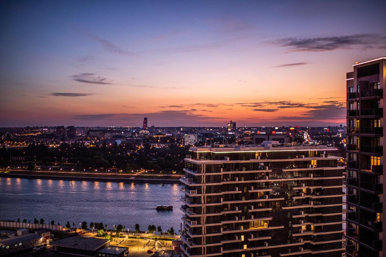 Luxury Studio Belgrade Waterfront ภายนอก รูปภาพ